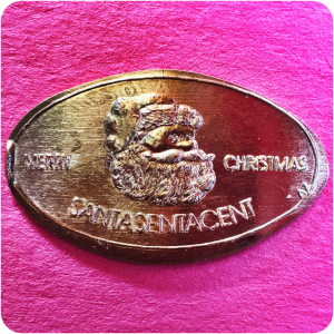 Merry Christmas | Santa Claus | Santa Sent A Cent | SantaSentACent by Anita Zell