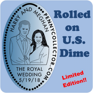 Royal Wedding of Prince Harry and Meghan Markle | Retired Limited Edition Dime!!